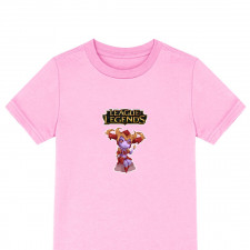 League of Legends Shyvana Tee Shirt T-Shirt Short Sleeve - Shyvana Chibi Art