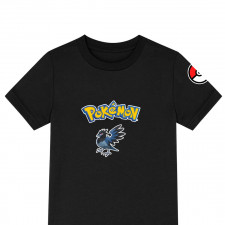 Pokemon Corvisquire Tee Shirt T-Shirt Short Sleeve - Corvisquire Character Series Art