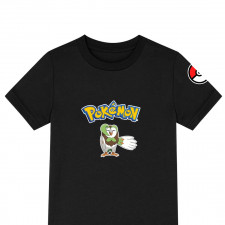 Pokemon Dartrix Tee Shirt T-Shirt Short Sleeve - Dartrix Character Series Art