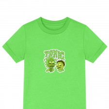 Rick And Morty Tee Shirt T-Shirt Short Sleeve - Rick And Morty Toxic Text Sticker