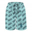 NHL Seattle Kraken Beach Shorts Swim Pants Swimming Trunks - Seattle Kraken Medley Monogram Wordmark
