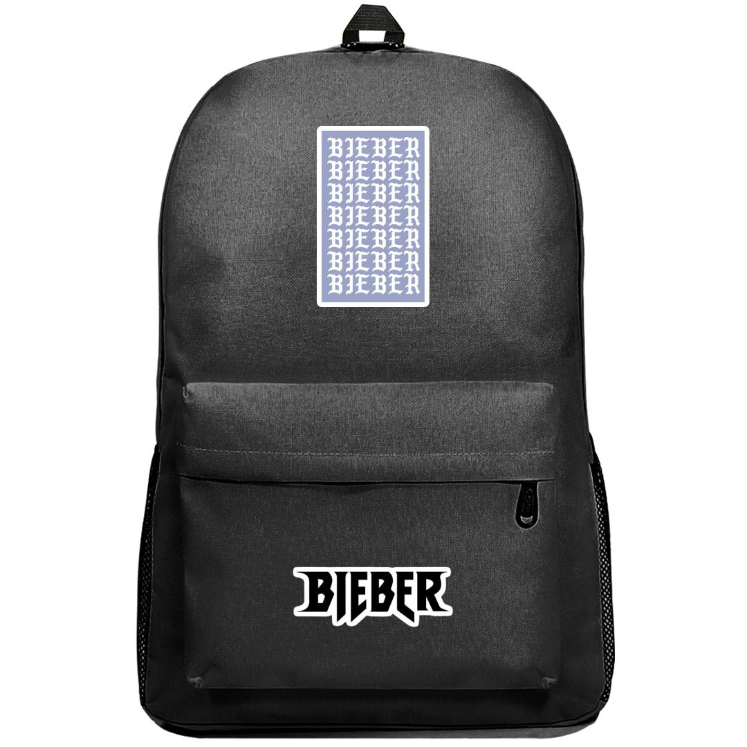 Justin Bieber Backpack SuperPack - Justin Bieber Word Art
