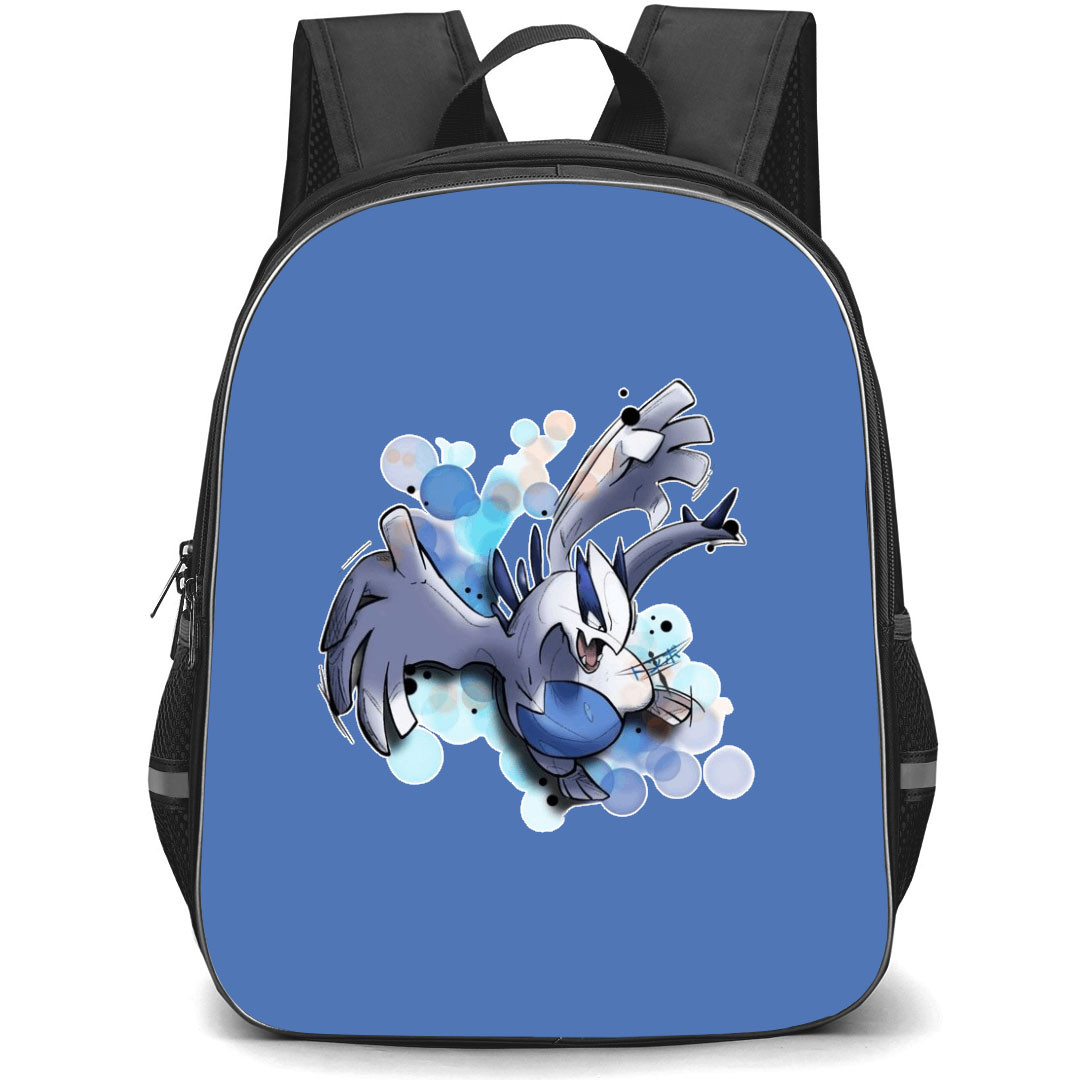 Pokemon Lugia Backpack StudentPack - Lugia Bubbles Background