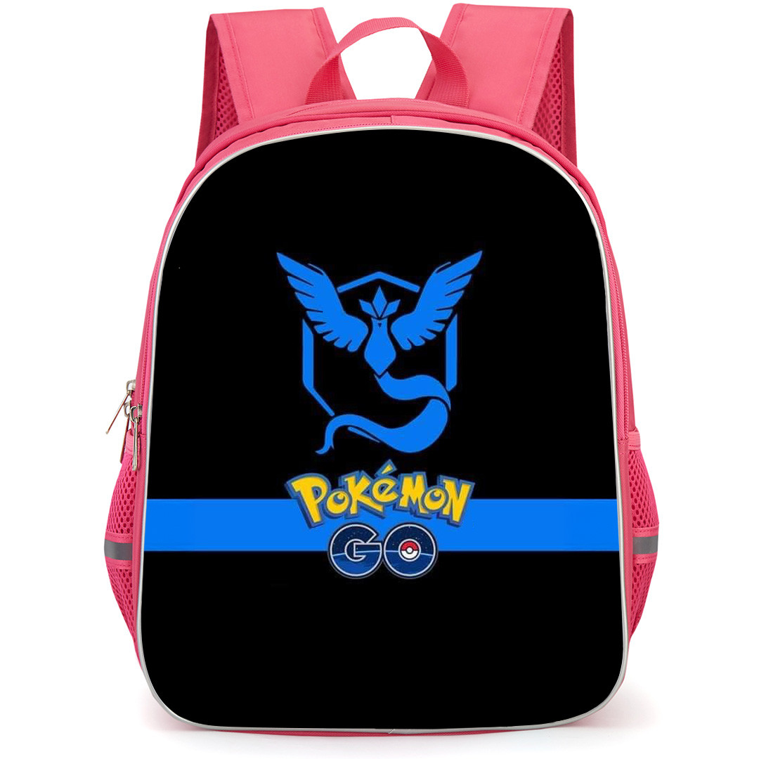 Pokemon Backpack StudentPack - Pokemon Go Blue Black Background
