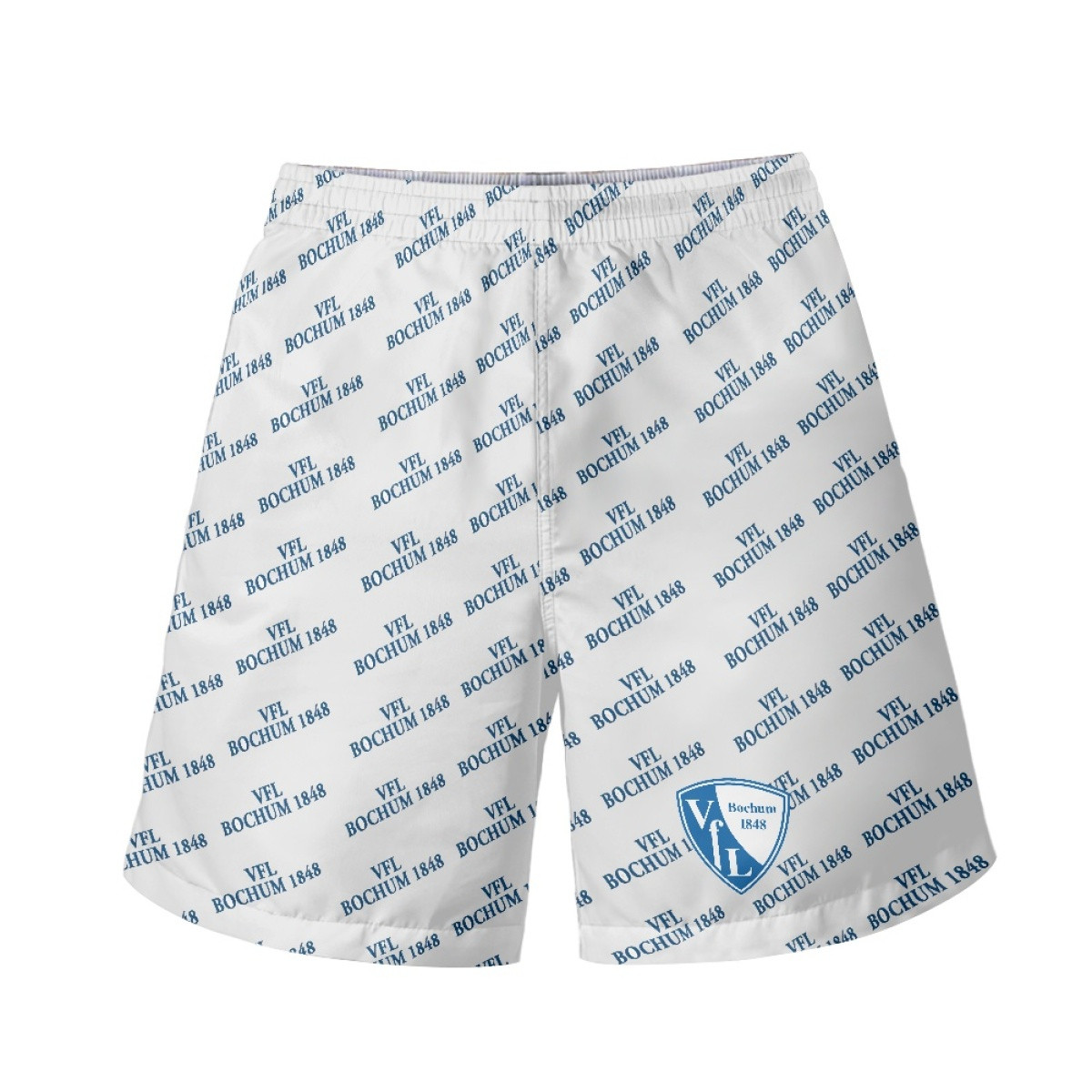 VFL Bochum 1848 Football Club Beach Shorts Swim Pants Swimming Trunks - Bochum Football Club Medley Monogram Wordmark