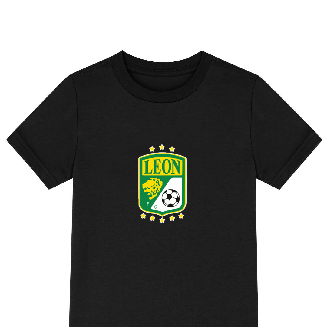 Club Leon Football Club Tee Shirt T-Shirt Short Sleeve - Club Leon Football Club Single Logo