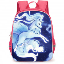 Pokemon Ninetales Backpack StudentPack - Ninetales Flying Blue Art