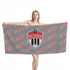 FC Khimki Bath Beach Towel - Khimki Football Club Medley Monogram Wordmark