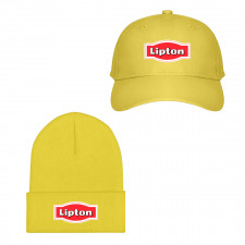 Lipton Baseball Cap Beanie Hat - Lipton Logo 1972-2002