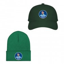 Phil Foden Baseball Cap Beanie Hat - Phil Foden Manchester City FC Side Portrait Round Sticker