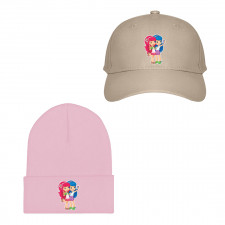 Strawberry Shortcake Baseball Cap Beanie Hat - Blueberry Muffin And Strawberry Shortcake Selfie