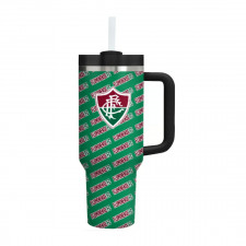 Fluminense FC Quencher H2.0 FlowState Stanley Tumbler 40oz 1.18L - Fluminense FC Football Club Medley Monogram Wordmark