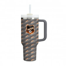 FC Ural Yekaterinburg Quencher H2.0 FlowState Stanley Tumbler 40oz 1.18L - Yekaterinburg Football Club Medley Monogram Wordmark