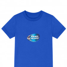 Bud Light Tee Shirt T-Shirt Short Sleeve - Bud Light Logo 2013-2016