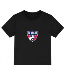 MLS FC Dallas Tee Shirt T-Shirt Short Sleeve - Dallas Football Club Team Single Logo