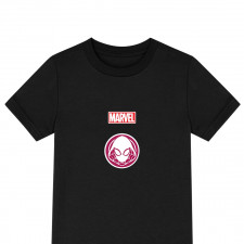 Spider Man Gwen Stacy Tee Shirt T-Shirt Short Sleeve - Gwen Stacy Head Portrait