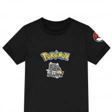 Pokemon Bastiodon Tee Shirt T-Shirt Short Sleeve - Bastiodon Character Series Art