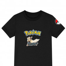 Pokemon Stoutland Tee Shirt T-Shirt Short Sleeve - Stoutland Character Series Art