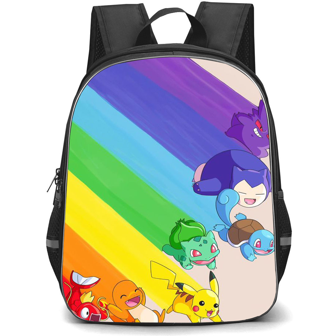 Pokemon Backpack StudentPack - Pokemon Rainbow Character Series