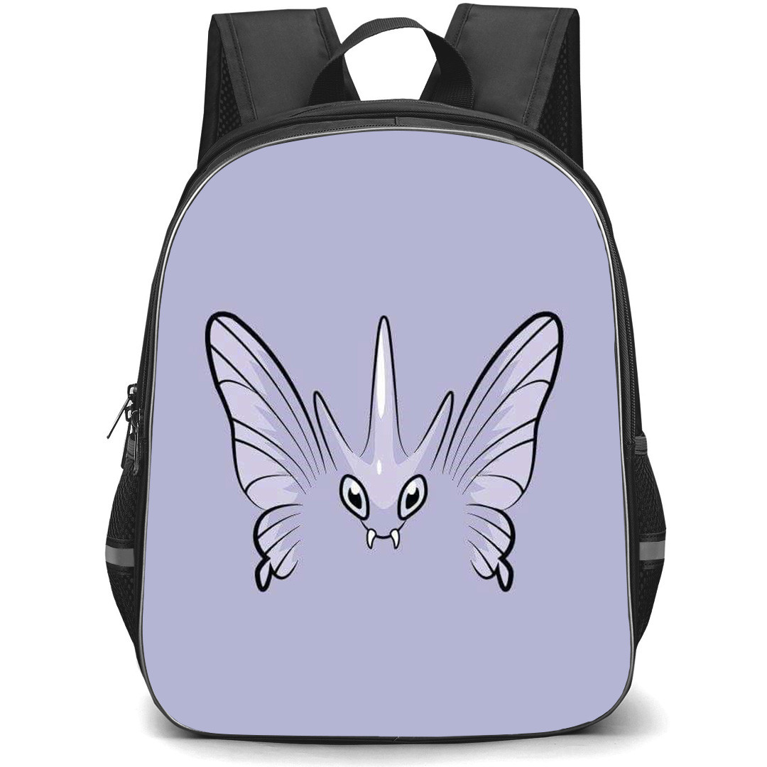Pokemon Venomoth Backpack StudentPack - Venomoth Minimalist Art