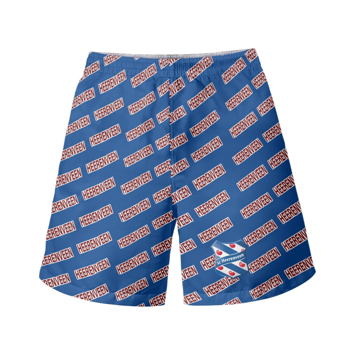SC Heerenveen Beach Shorts Swim Pants Swimming Trunks - Heerenveen Football Club Medley Monogram Wordmark