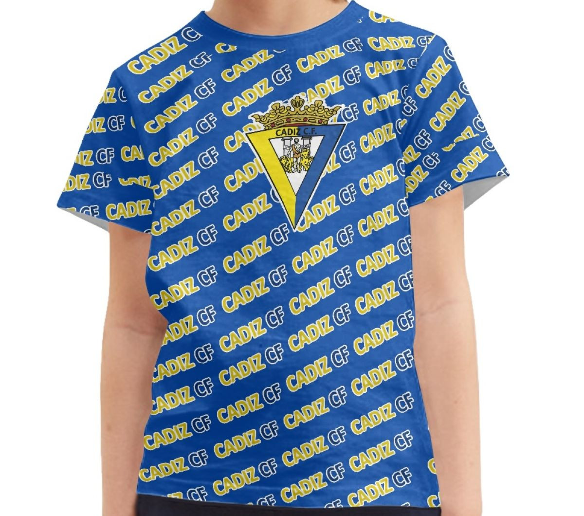 Cadiz CF Tee T-Shirt - Cadiz Football Club Medley Monogram Wordmark