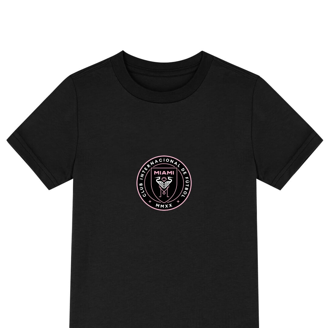 MLS Inter Miami CF Tee Shirt T-Shirt Short Sleeve - Inter Miami CF Team Single Logo