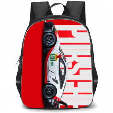 Porsche Backpack StudentPack - Motorsports 911 GT3 Red and White