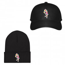 Barbie Baseball Cap Beanie Hat - Barbie Roller Skating