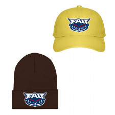 Florida Atlantic Owls Baseball Cap Beanie Hat - Florida Atlantic Owls College Football Team Single Logo