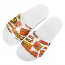 Reese Slides Pool Slider Slide On Sandals - Reese Mania Collage Logo