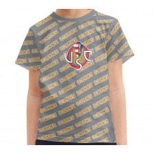 US Cremonese Football Club Tee T-Shirt - Cremonese Football Club Medley Monogram Wordmark