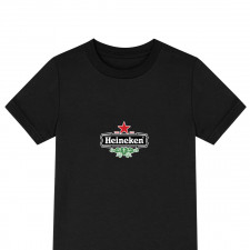 Heineken Tee Shirt T-Shirt Short Sleeve - Heineken Beer Logo