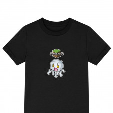 Minecraft Ghast Tee Shirt T-Shirt Short Sleeve - Ghast Angry Chibi Art Series