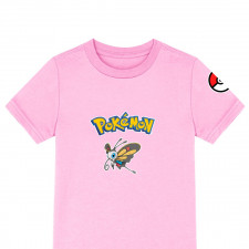 Pokemon Beautifly Tee Shirt T-Shirt Short Sleeve - Beautifly Character Series Art