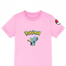 Pokemon Shinx Tee Shirt T-Shirt Short Sleeve - Shinx Character Series Art