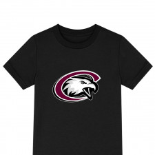 Eagles Chadron State College Tee Shirt T-Shirt Short Sleeve - Eagles Chadron State College College Football Team Single Logo