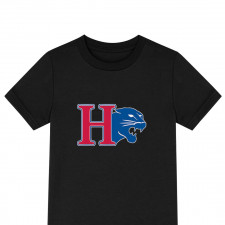 Hanover College Panthers Tee Shirt T-Shirt Short Sleeve - Hanover College Panthers College Football Team Single Logo