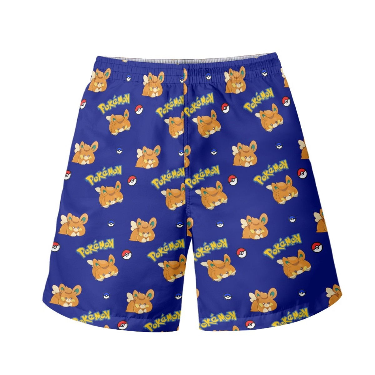 Pokemon Pawmi Beach Shorts Swim Pants Swimming Trunks - Pawmi Character Series Art