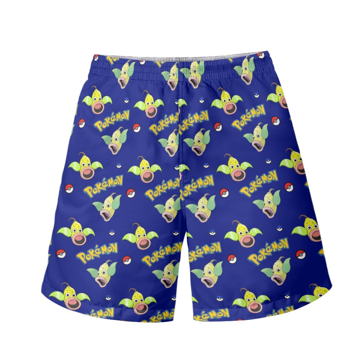 Pokemon Weepinbell Beach Shorts Swim Pants Swimming Trunks - Weepinbell Character Series Art