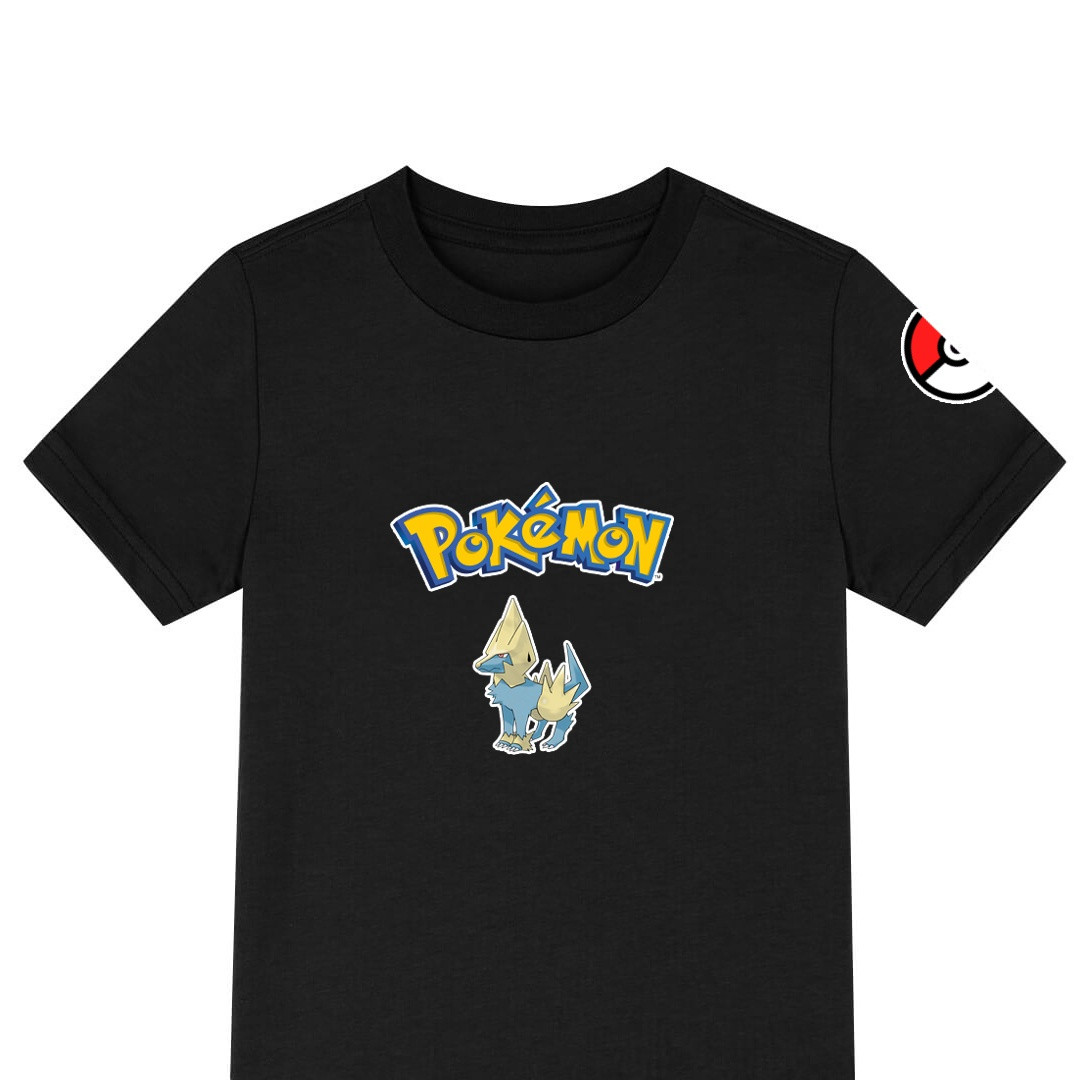 Pokemon Manectric Tee Shirt T-Shirt Short Sleeve - Manectric Character Series Art