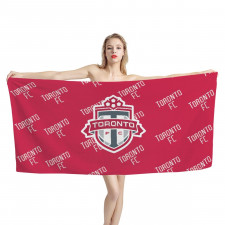 MLS Toronto FC Bath Beach Towel - Toronto Football Club Medley Monogram Wordmark