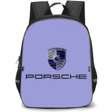 Porsche Backpack StudentPack - Logo in Purple Background