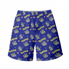 Pokemon Garbodor Beach Shorts Swim Pants Swimming Trunks - Garbodor Character Series Art