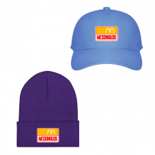 Mcdonald Baseball Cap Beanie Hat - Mcdonald Lettering Series Logo