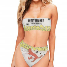 Kate Spade Bandeau Bikini Two Piece Women's Swimsuit - Kate Spade Disney Aristocats Poster