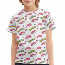 Pokemon Tatsugiri Tee Shirt T-Shirt Short Sleeve - Tatsugiri Droopy Character Series Art