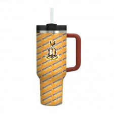 Bradford City AFC Quencher H2.0 FlowState Stanley Tumbler 40oz 1.18L - Bradford Football Club Medley Monogram Wordmark