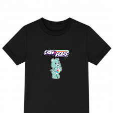 CareBears Unity Bear Tee Shirt T-Shirt Short Sleeve - Unity Bear Happy Portrait