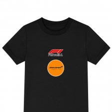 F1 Formula One McLaren Tee Shirt T-Shirt Short Sleeve - McLaren F1 Formula One Team